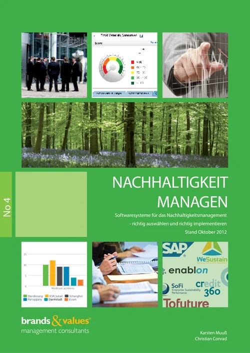 Titelseite der Studie „Nachhaltigkeit managen“