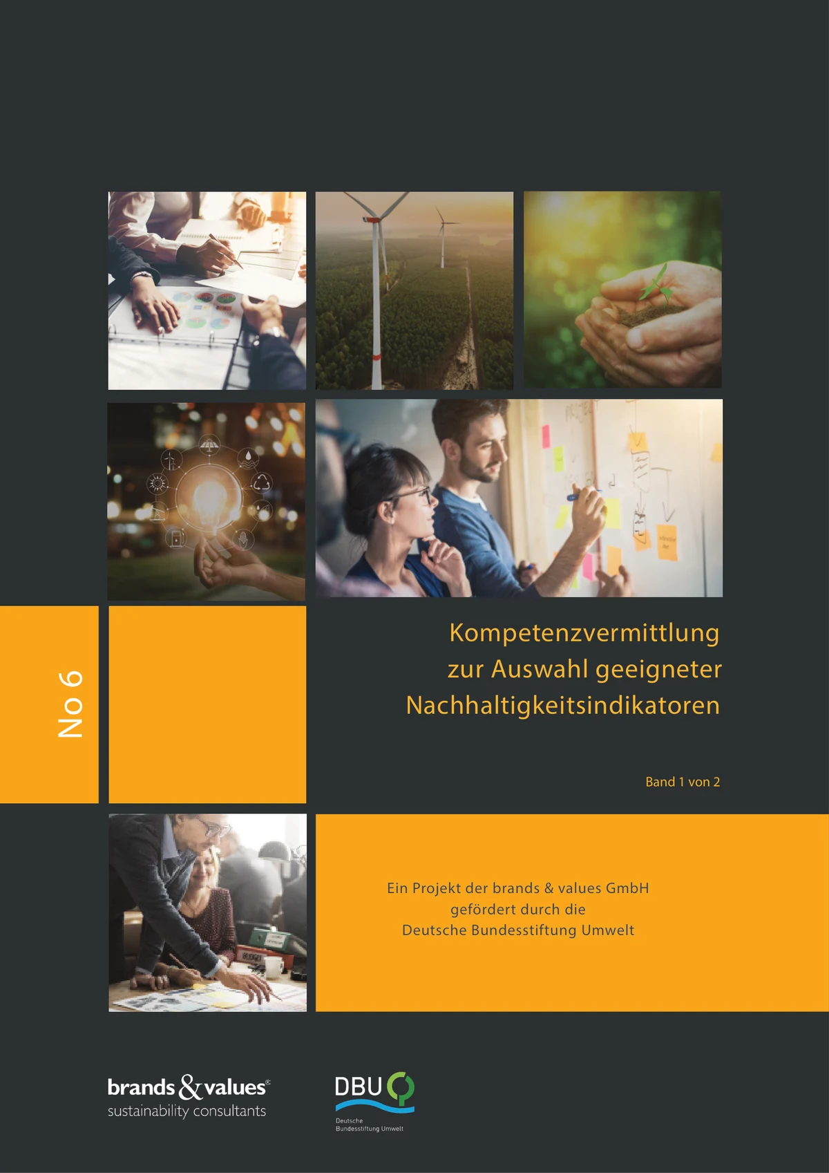 Titelseite der Studie „Kompetenzvermittlung zur Auswahl geeigneter Nachhaltigkeitsindikatoren“